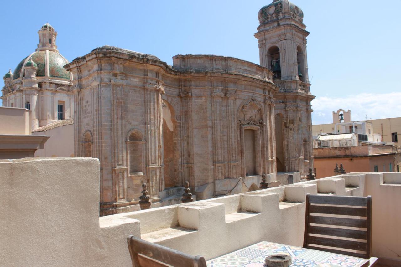 Central Cathedral Penthouse Apartment Trapani Exterior photo
